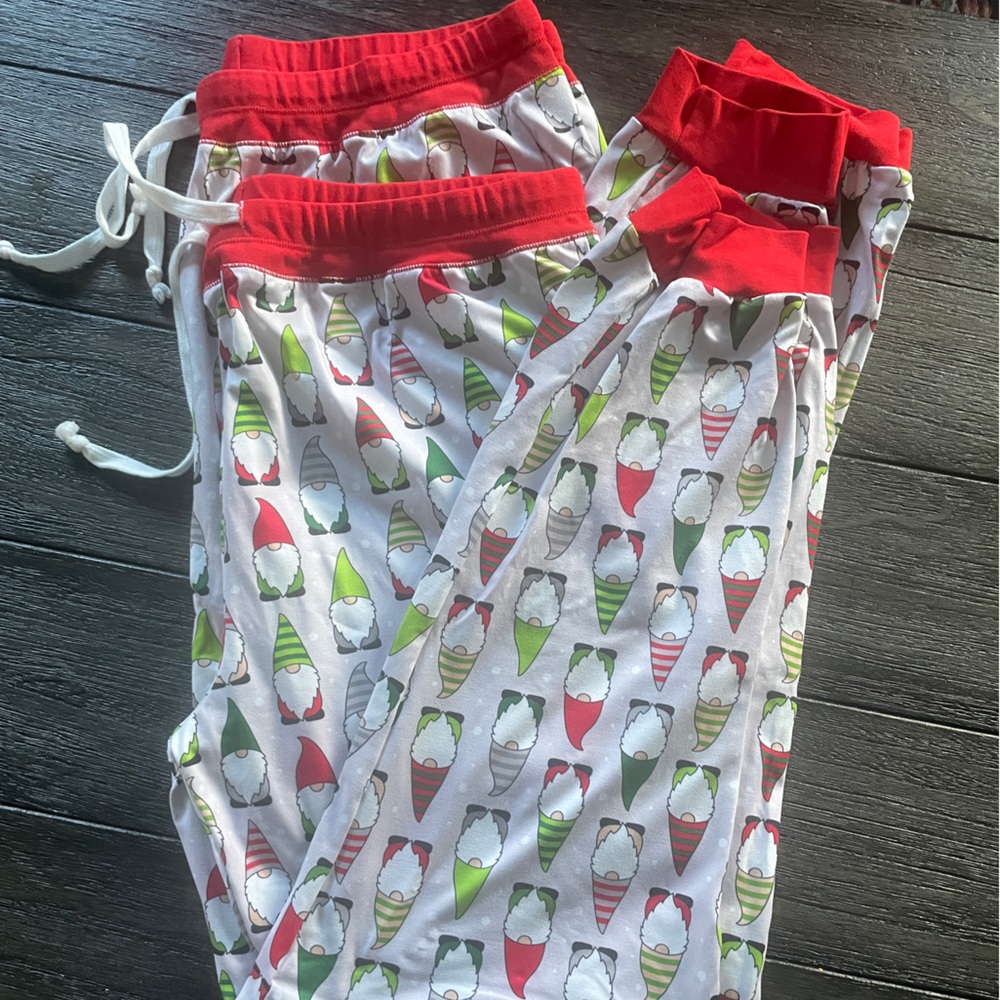 COPY - Christmas Gnomes family pajamas